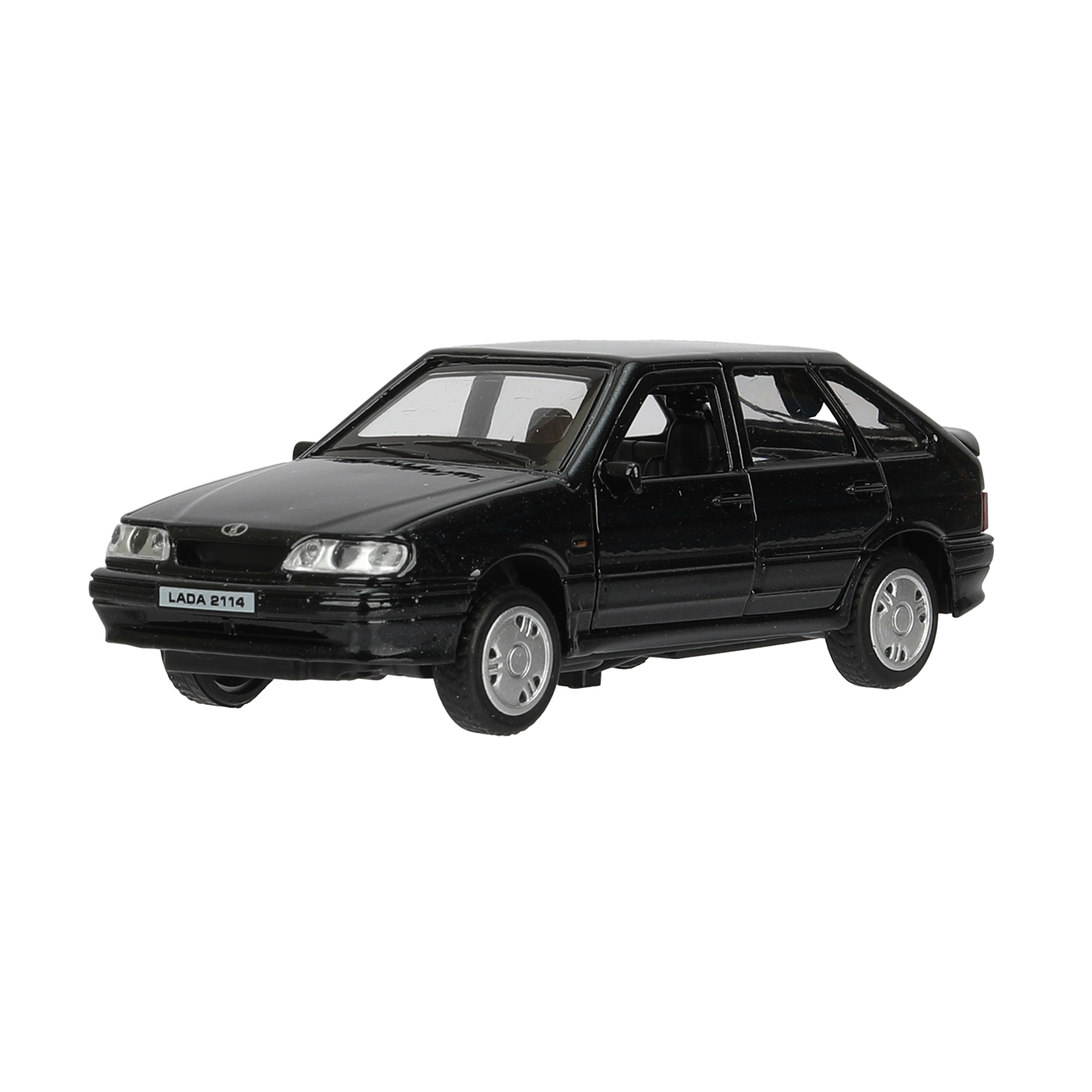 Автомобиль Технопарк LADA 2114 черный 392016 - фото 4