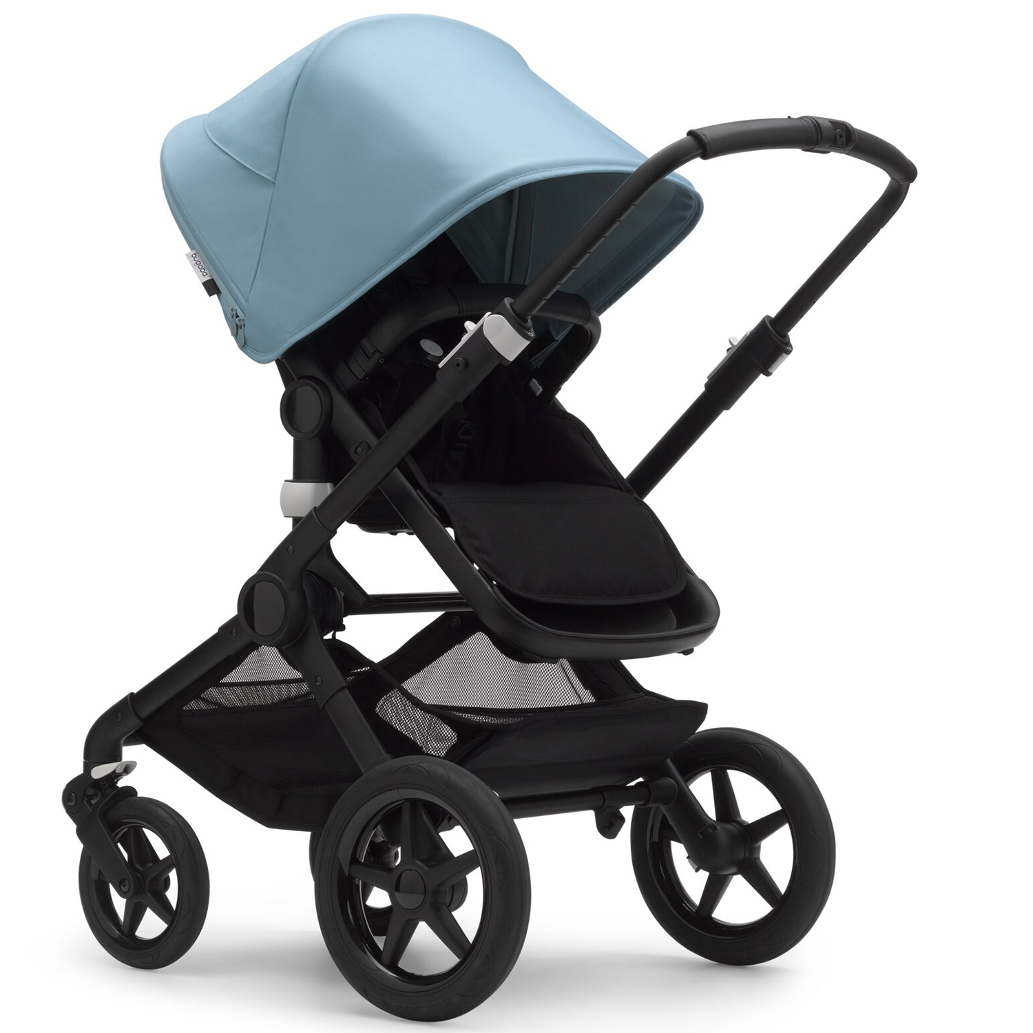 Коляска 2в1 Bugaboo Fox2 Complete Black Black-Vapor Blue - фото 12