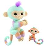 Игрушка Fingerlings Обезьянка Денни с малышом интерактивная 3544