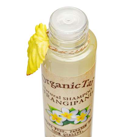 Натуральный шампунь для волос OrganicTai бессульфатный Франжипани 100 мл