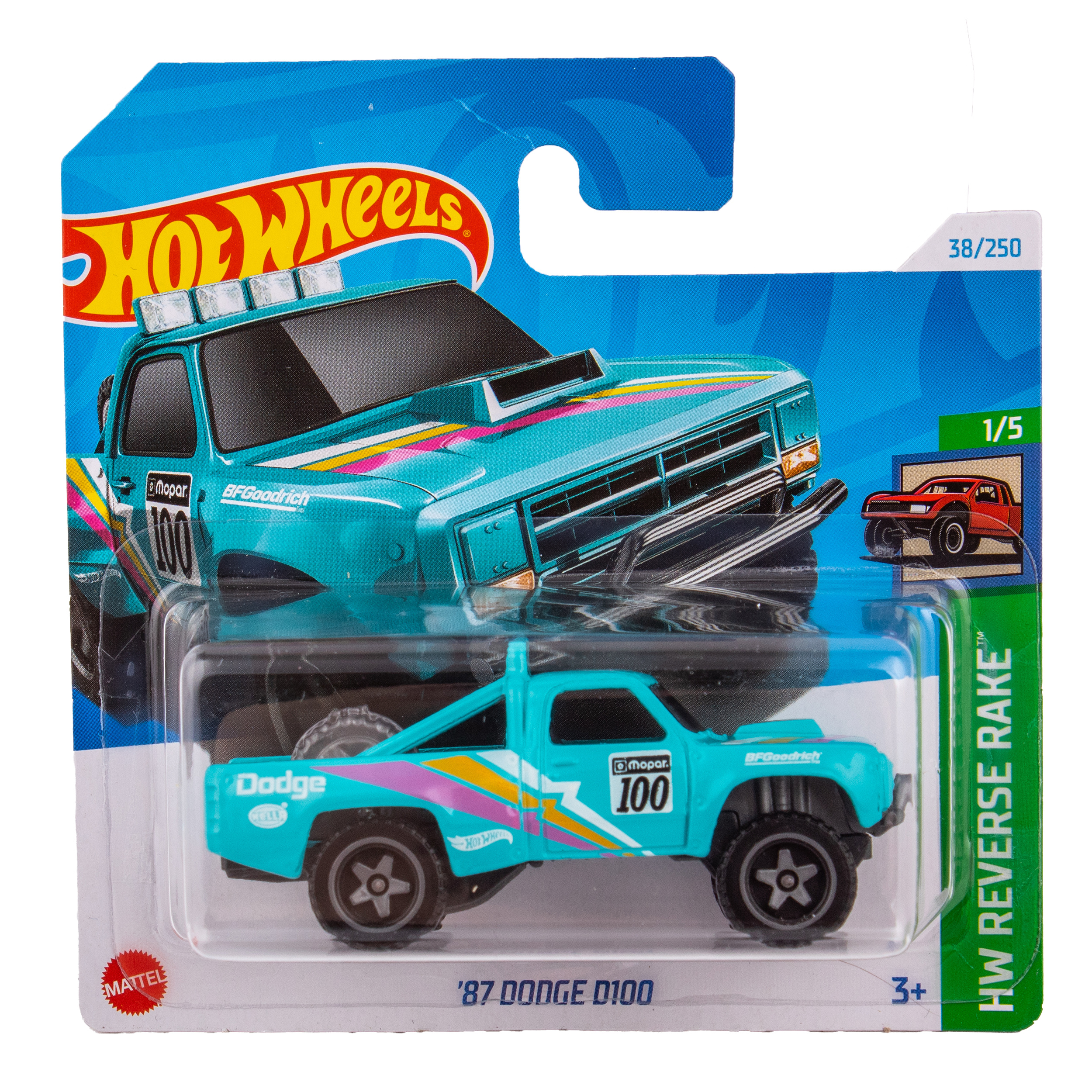 Автомобиль Hot Wheels Dodge Doodge D100 5785(38) - фото 1