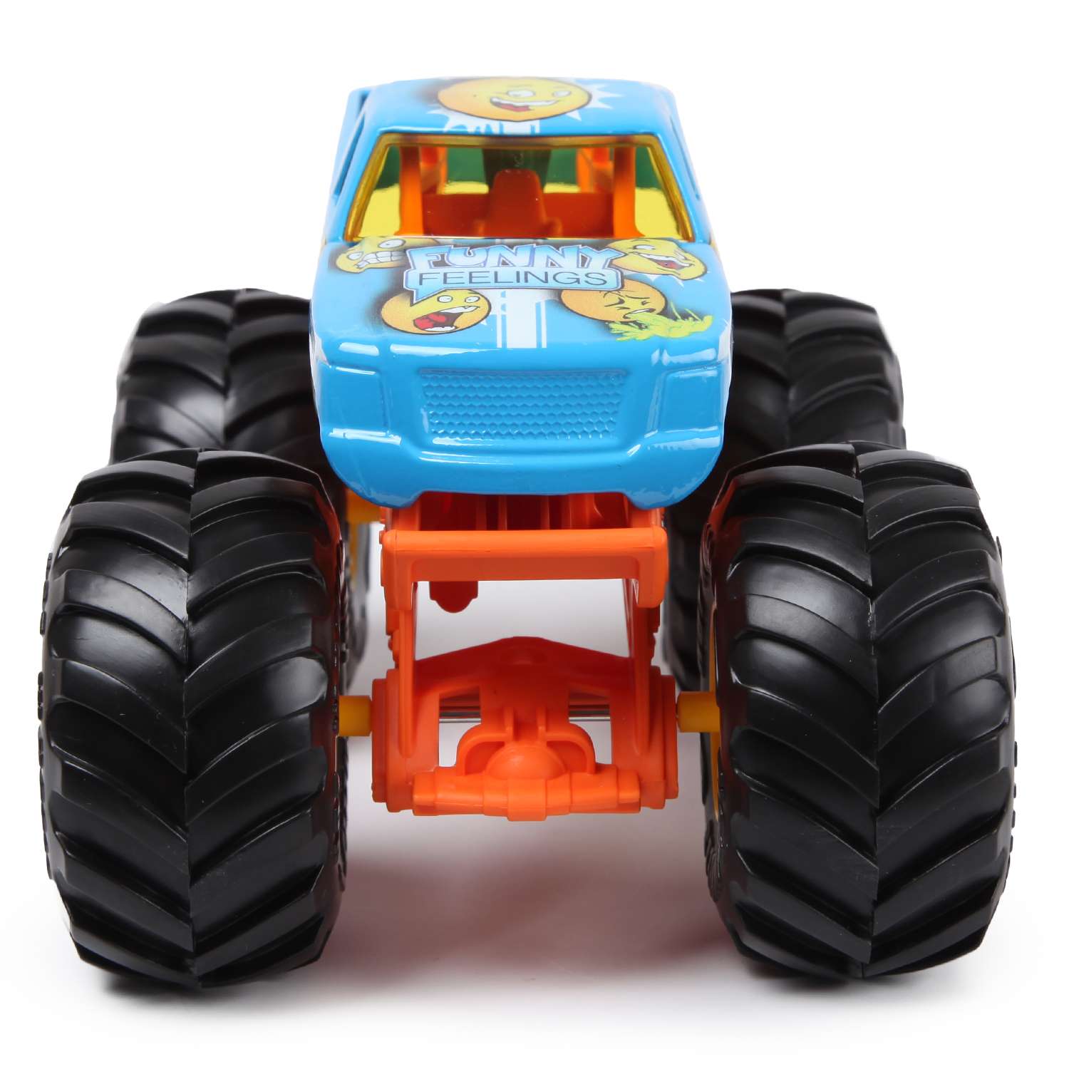 Машинка Hot Wheels Monster Trucks 1:24 Фанни Филингс GBV40 FYJ83 - фото 6