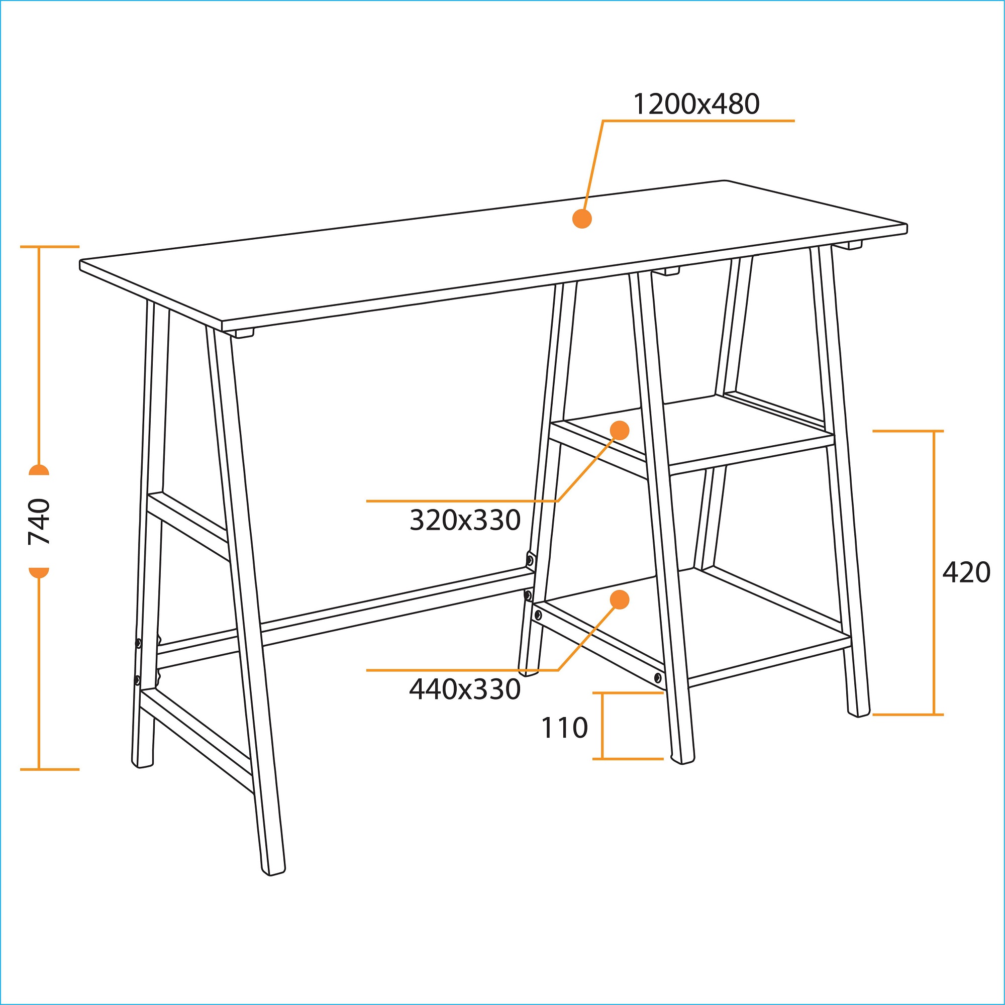 Стол TETCHAIR TetChair WD-02 light - фото 8