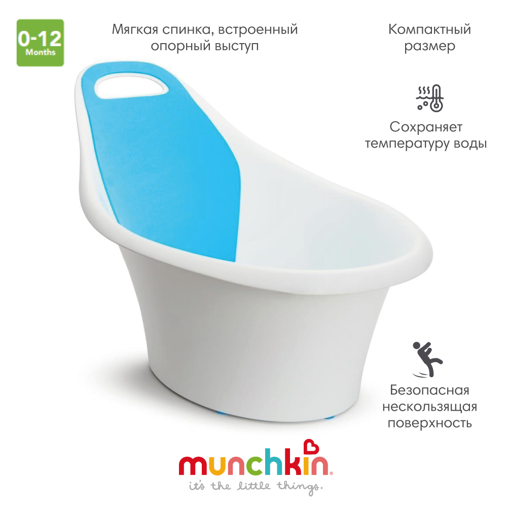 Ванна Munchkin детская от 0 до 12 мес - фото 1