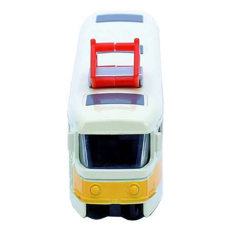 Трамвай AUTOGRAND инерционный механизм 19 см желтый