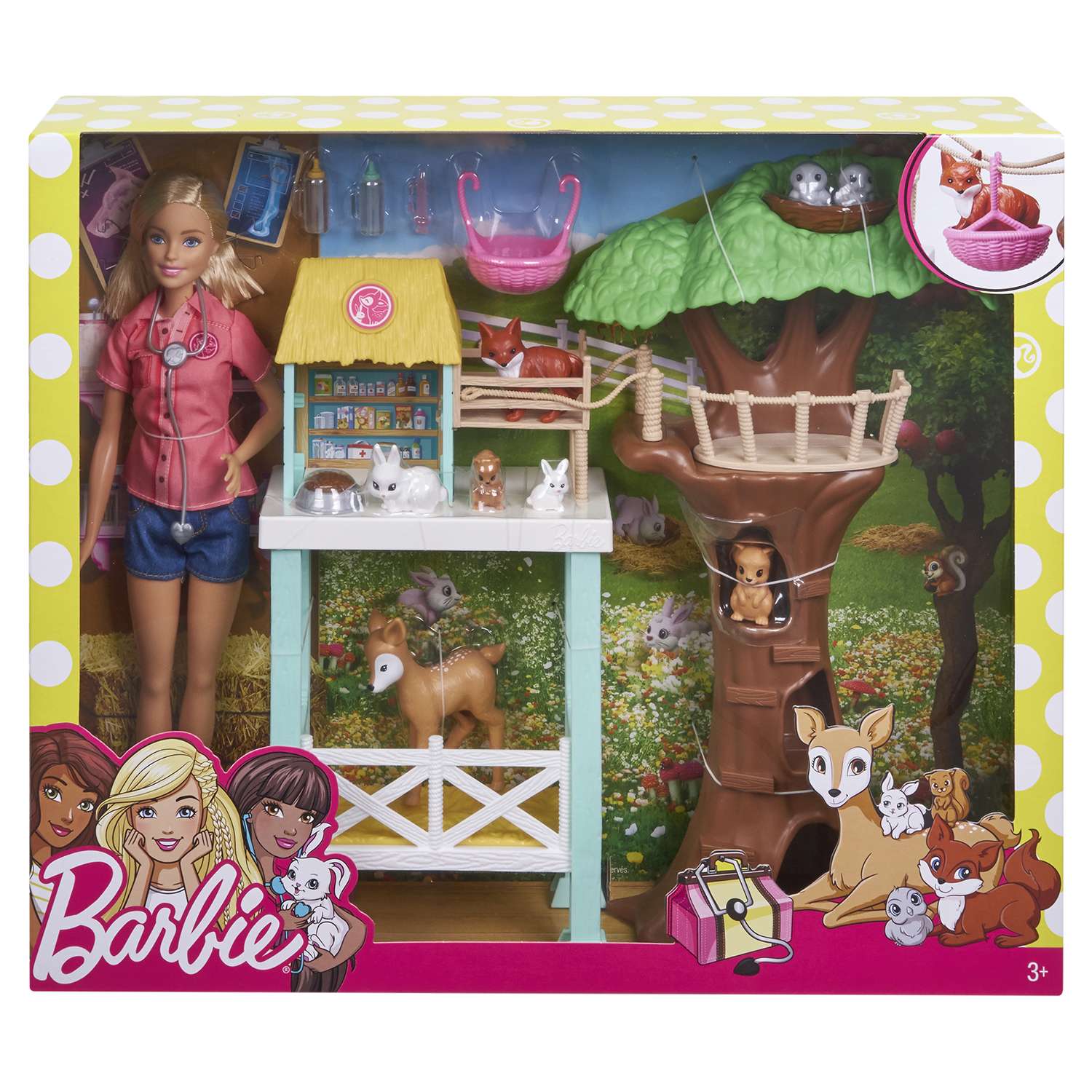Игровой набор Barbie Спасатель животных FCP78 - фото 2