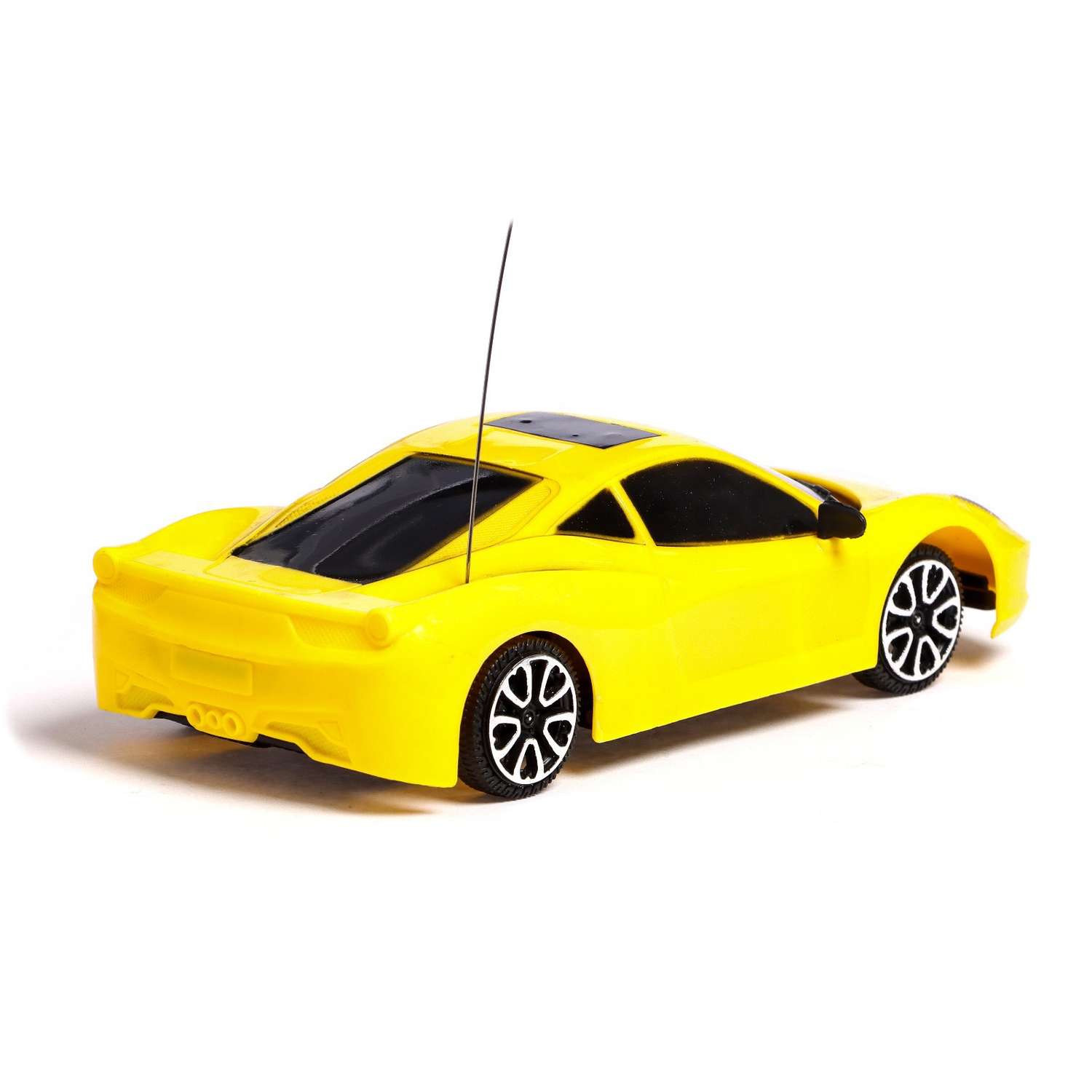 Машина Автоград радиоуправляемая «Купе» работает от батареек цвет жёлтый - фото 3