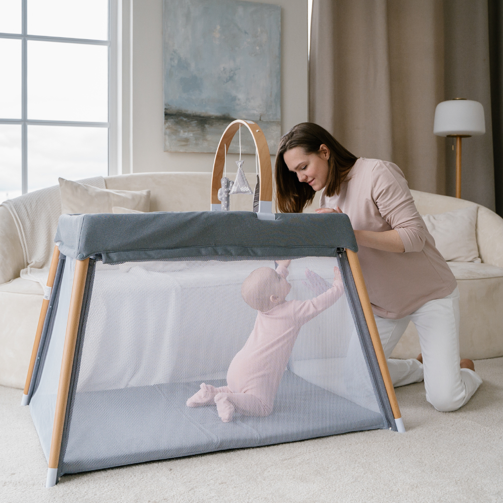 Aldi lightweight travel cot best sale