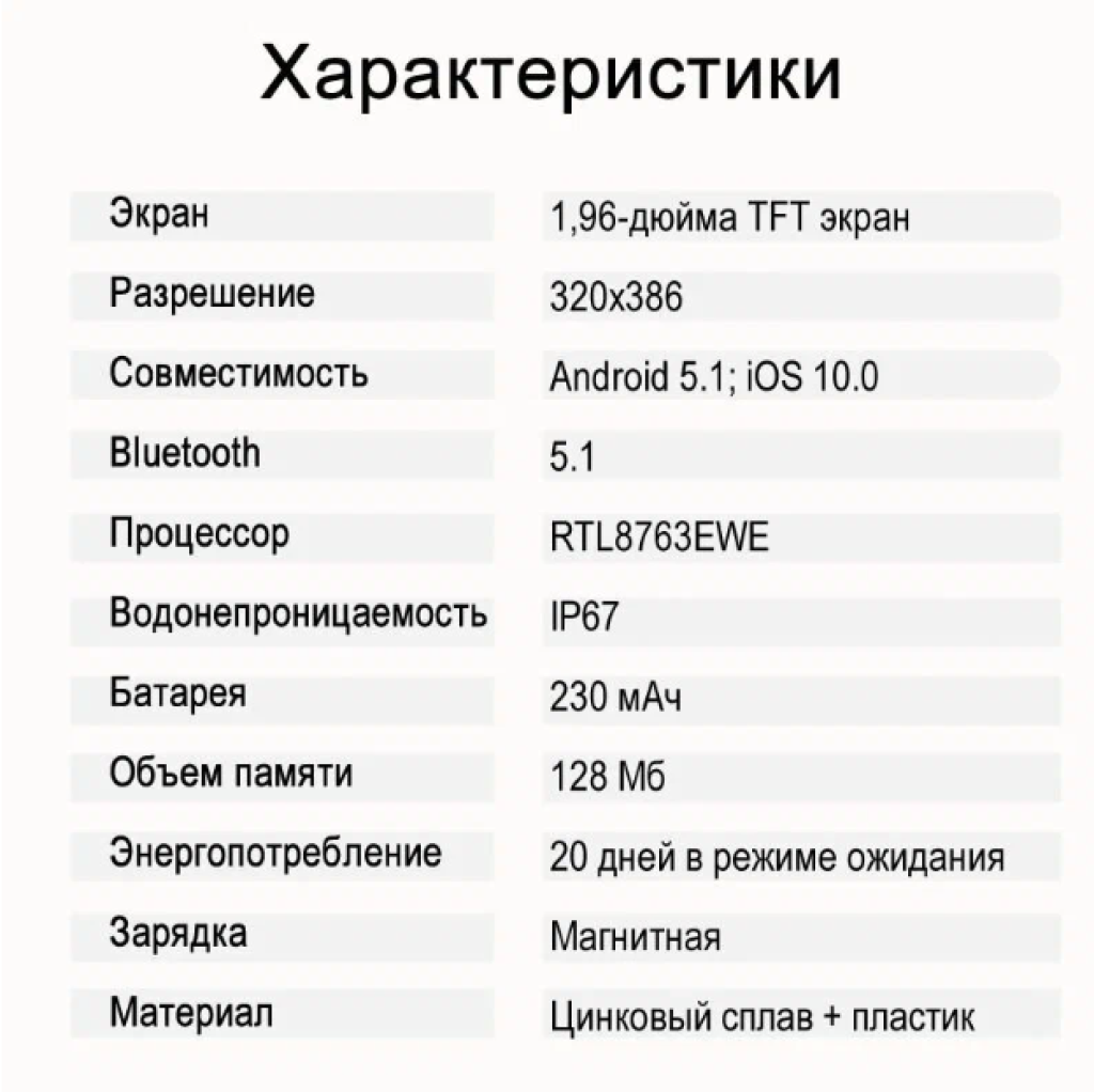 Фитнес-браслет CheckME Smart CMSKM60GOR с шагомером и мониторингом сна - фото 4