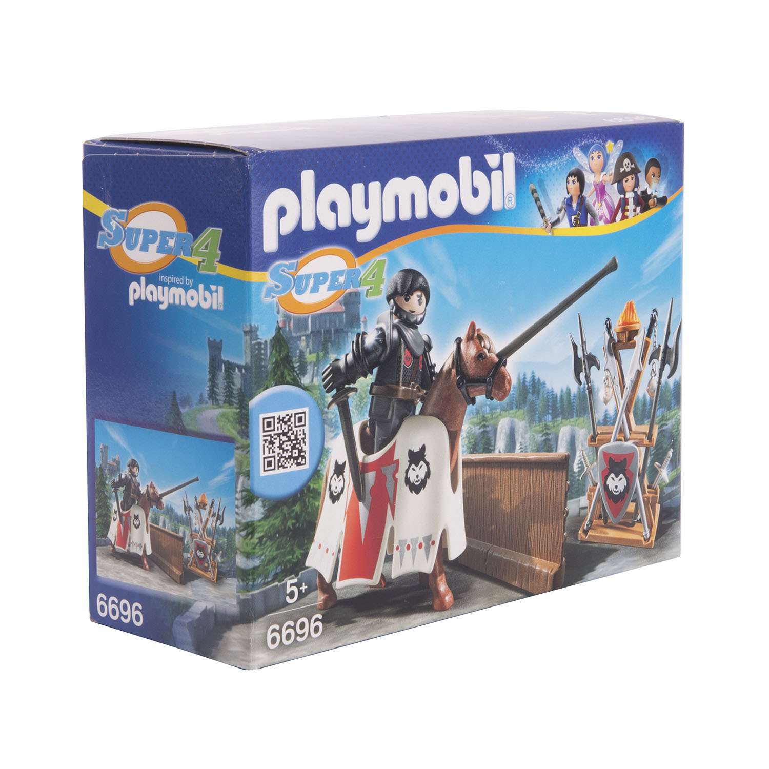 Конструктор Playmobil Супер4 Рыцарь Райпан Стражник Черного Барона - фото 2