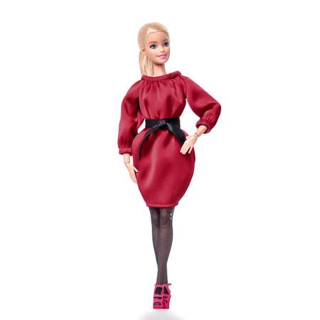 Комплект одежды для кукол Barbie VIANA красный и черный