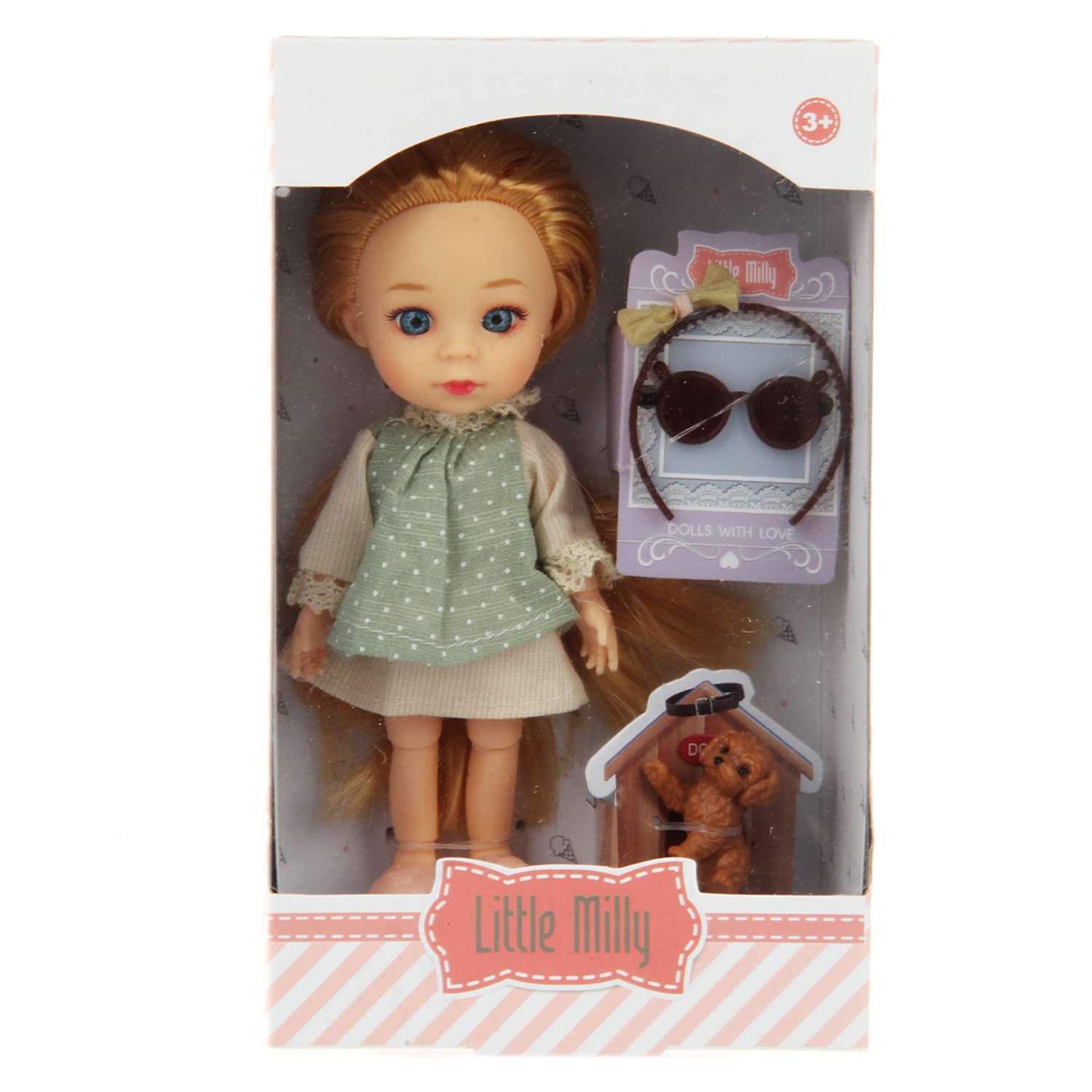 Кукла Veld Co Милашка с щеночком шарнирная 130224 - фото 10
