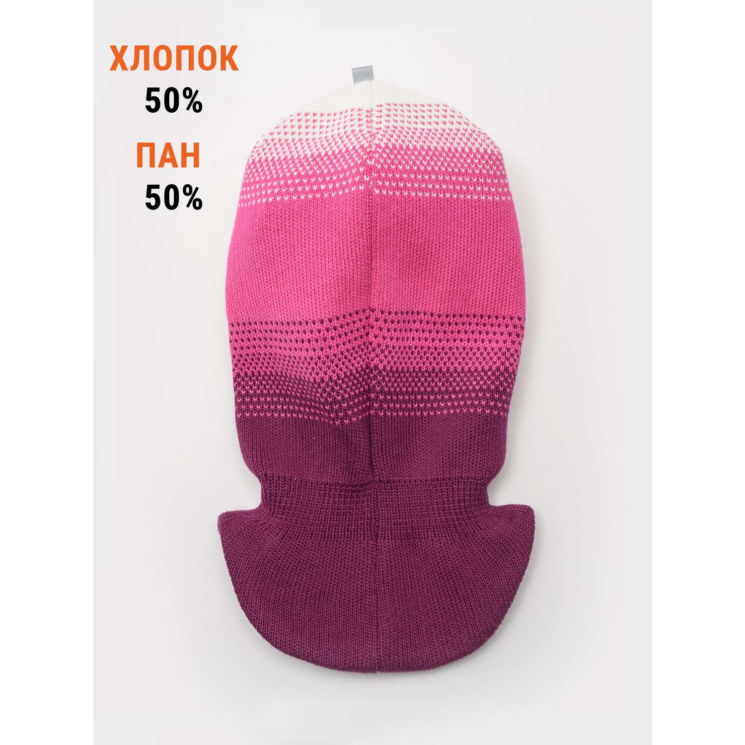 Шлем Artel 01925-42_ежевика/розовый неон - фото 6