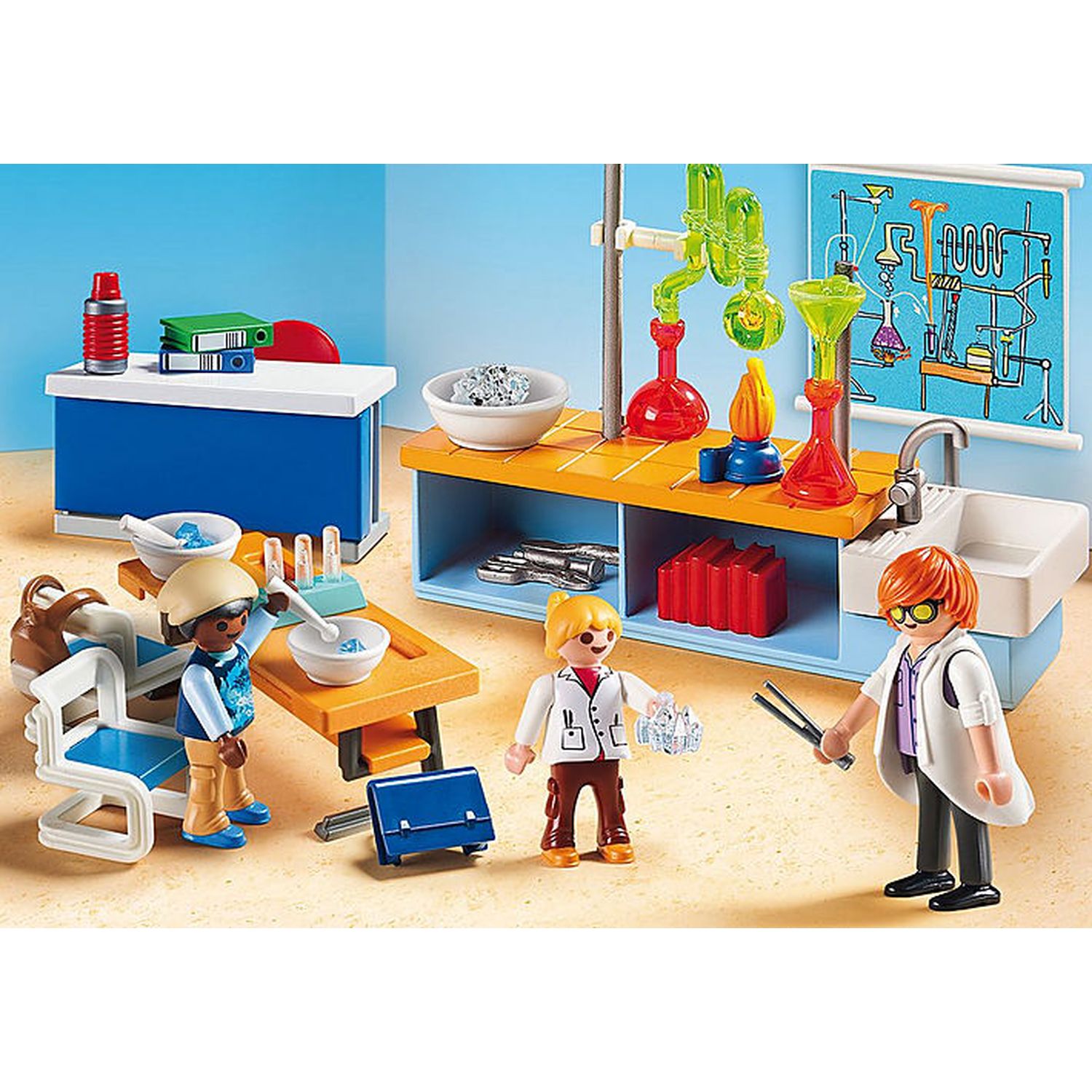 Конструктор Playmobil Класс Химии - фото 4