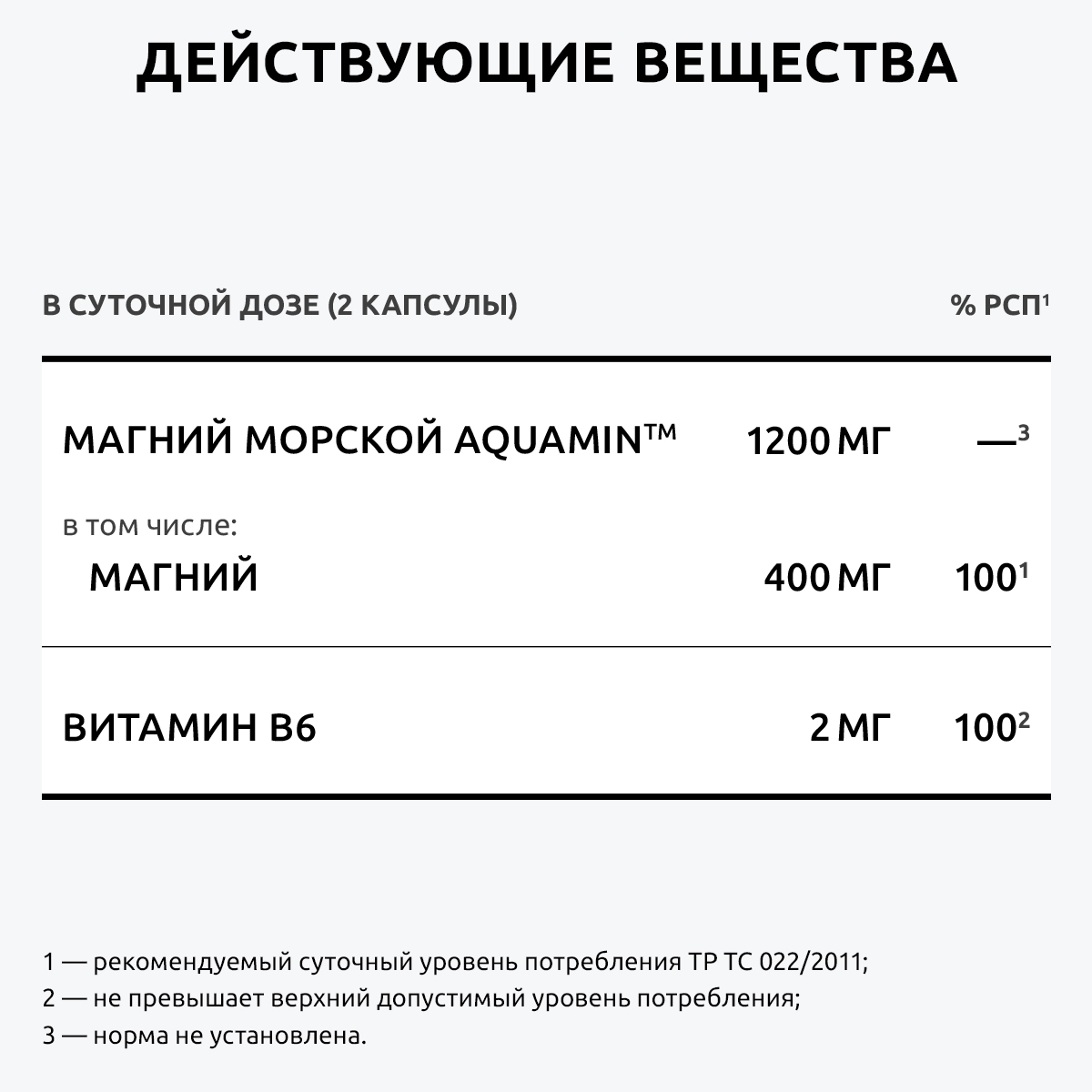 Магний витамин В6 премиум UltraBalance Magnesium b6 с аквамином 120 капсул - фото 9