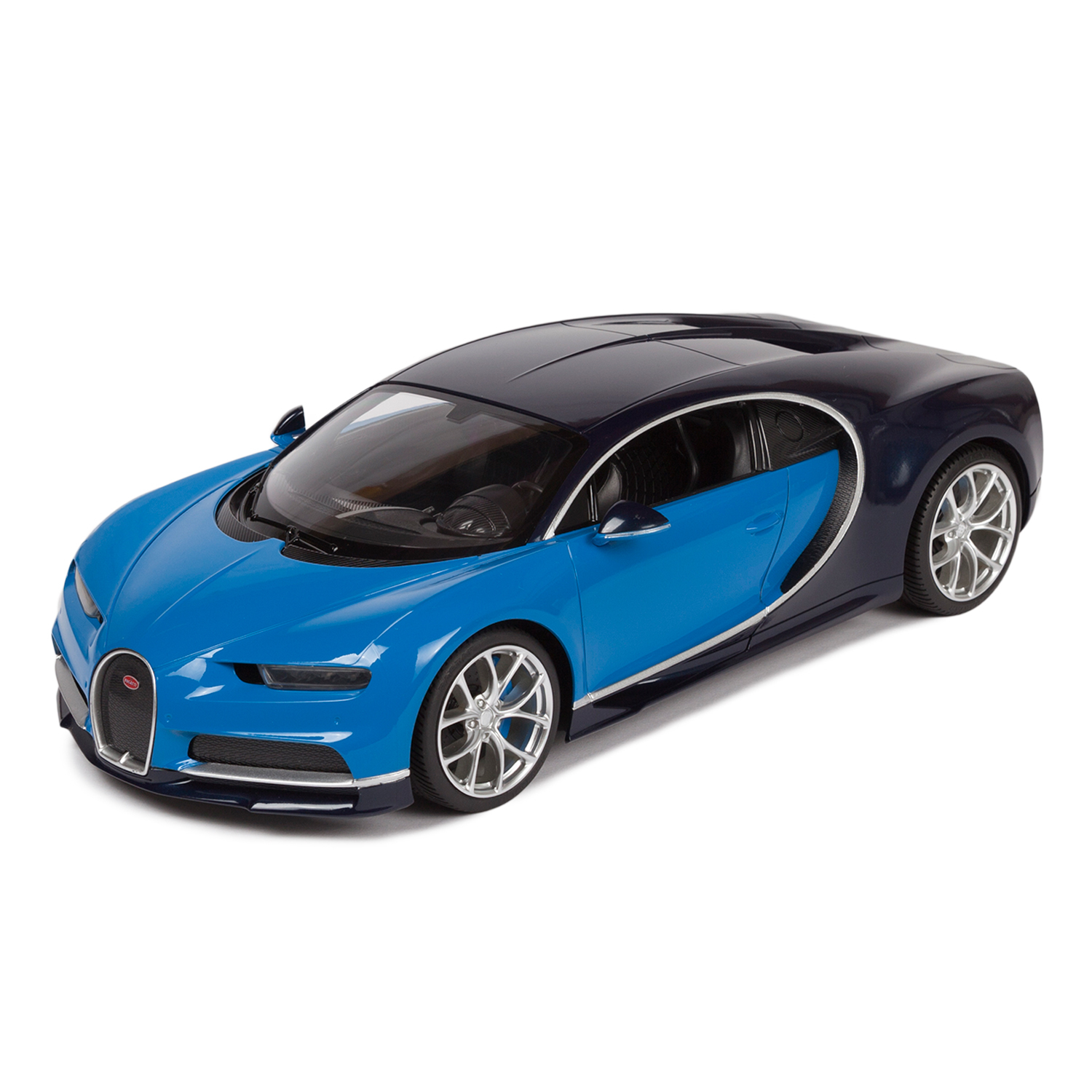 Машинка на радиоуправлении Rastar Bugatti Chiron 1:14 Голубая купить по  цене 999 ₽ в интернет-магазине Детский мир