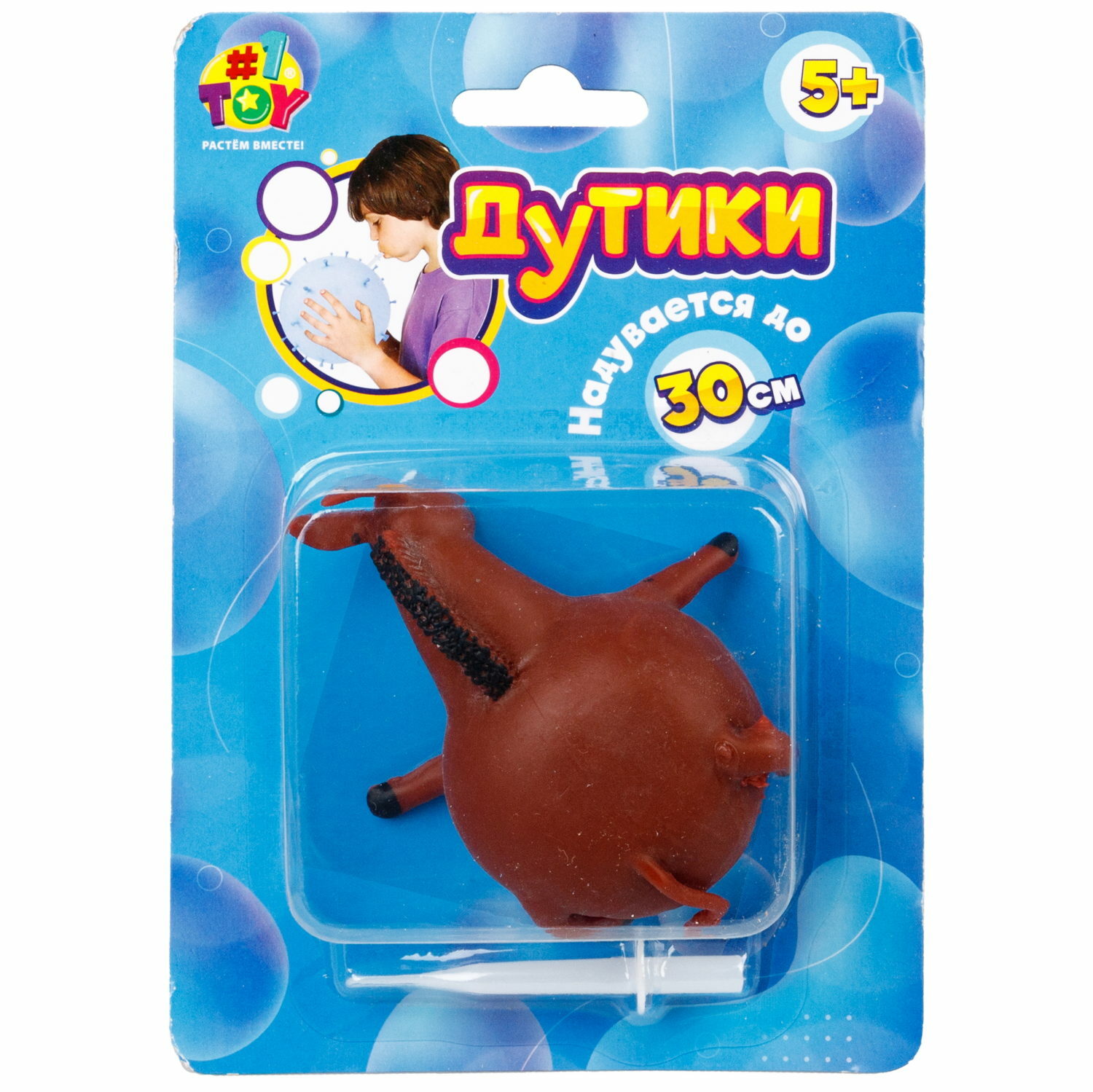 Игрушка Дутик №1TOY №1toy Животные в ассортименте Т25217 - фото 54