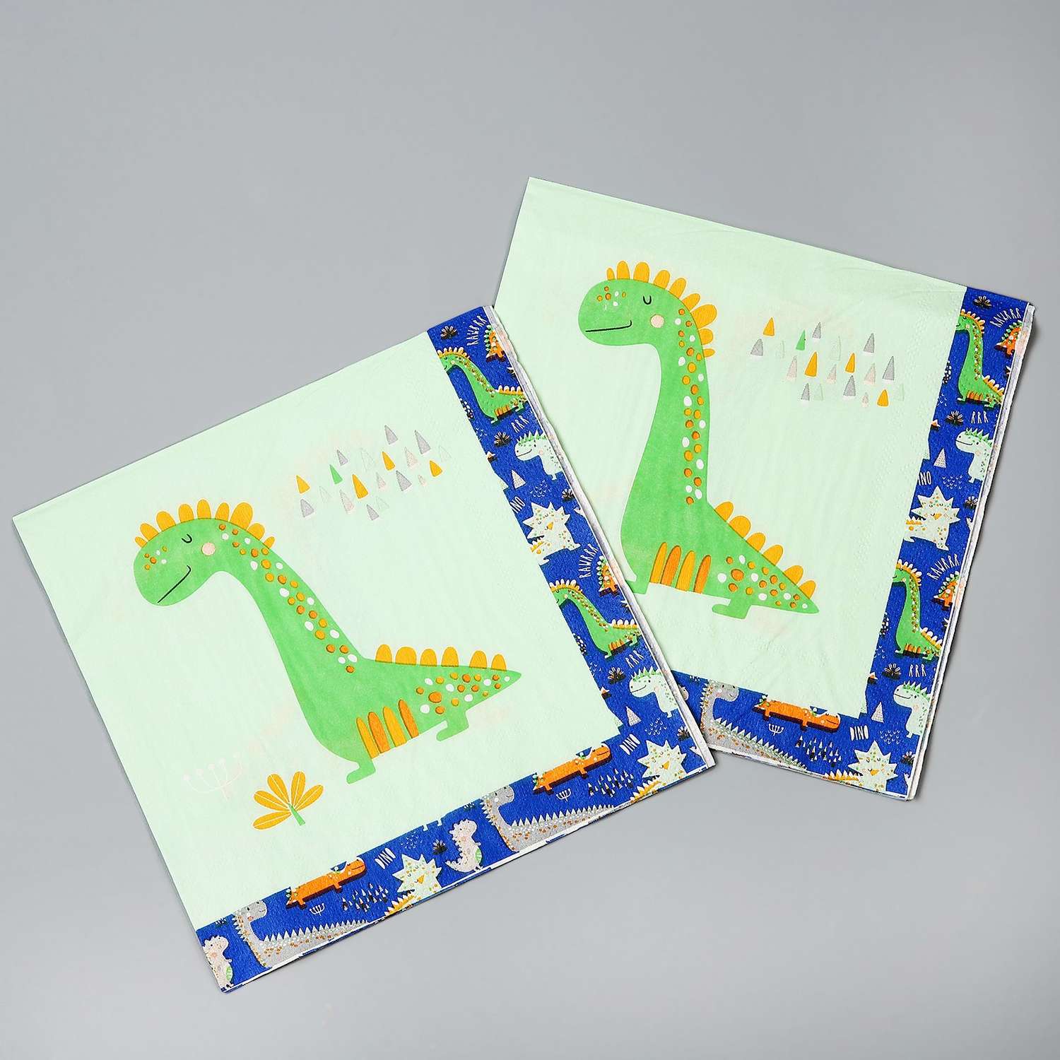 Салфетки Страна карнавалия бумажные «Динозавр» в наборе 20 шт. - фото 1