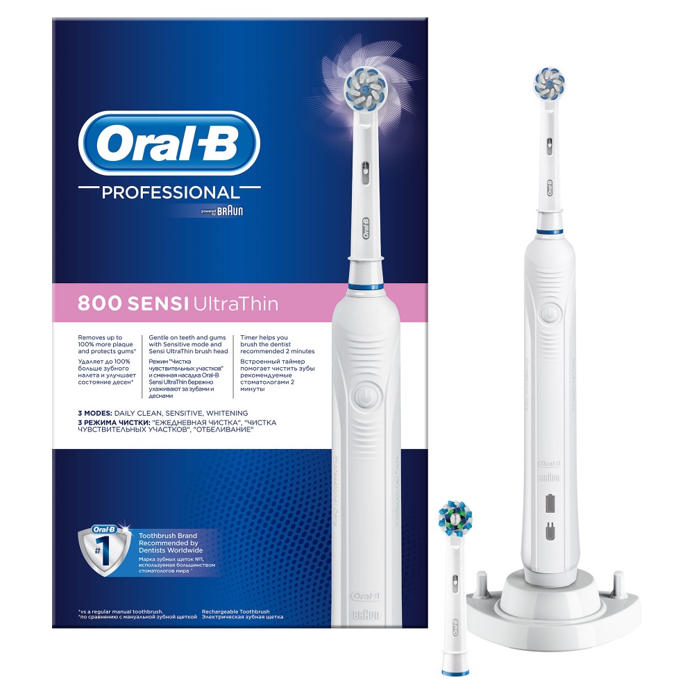 Электрическая зубная щетка ORAL-B PRO 800 D 16.524.3U - фото 3