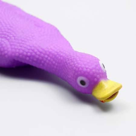 Игрушка для собак Пижон «Летящая утка» фиолетовая