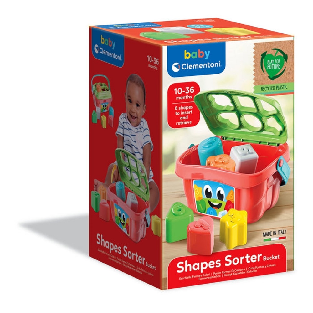 Игрушка сортер Clementoni Shapes sorter baby - фото 1