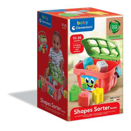 Игрушка сортер CLEMENTONI Shapes sorter baby