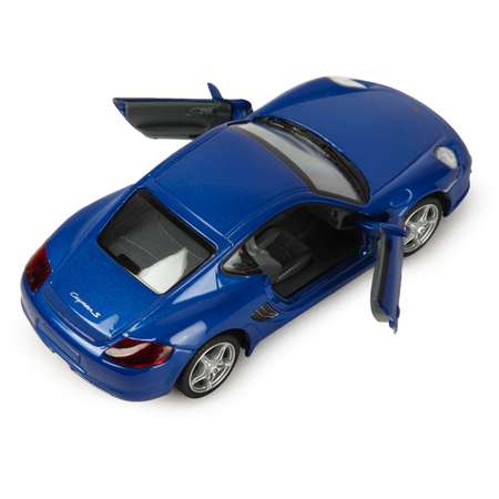 Машинка Mobicaro 1:32 Porsche Cayman S Синяя 68334