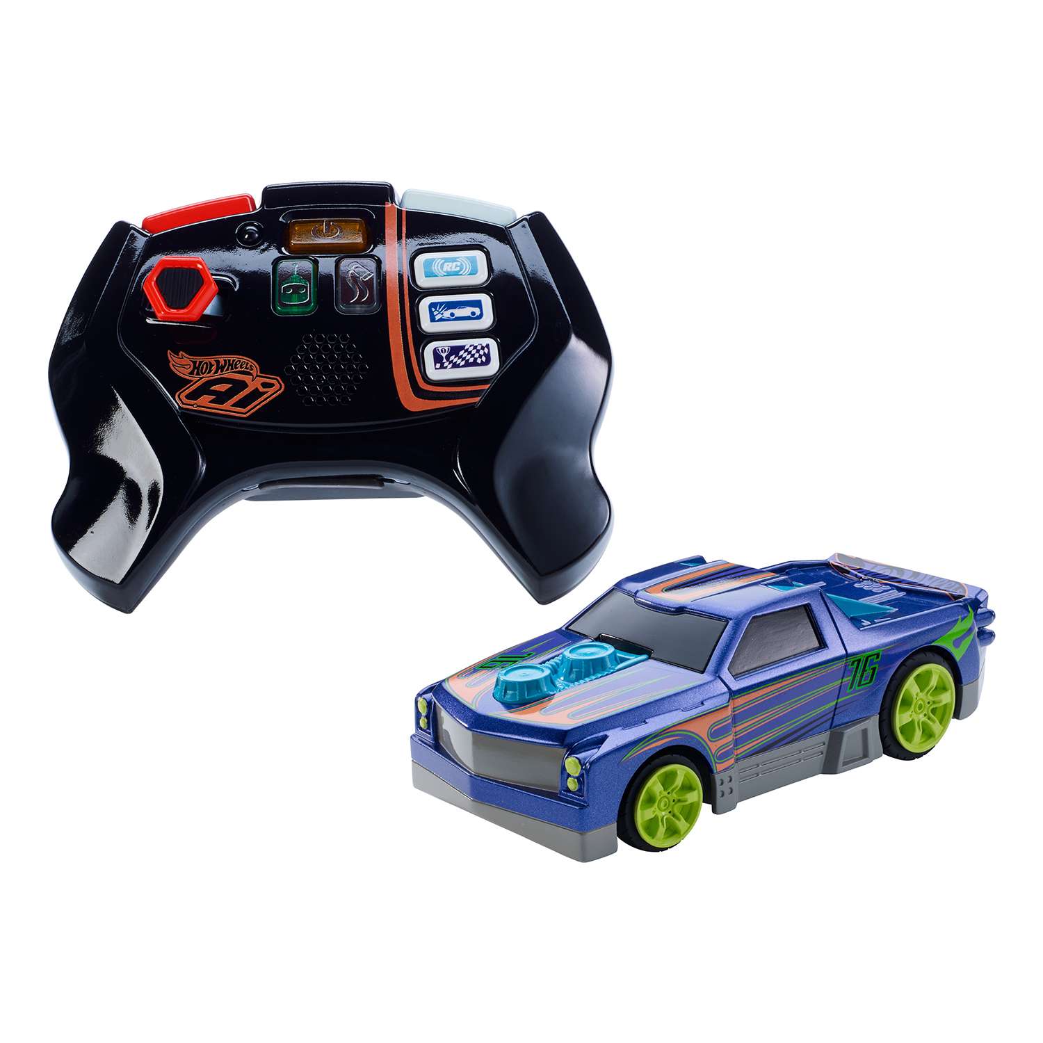 Автомобиль РУ Hot Wheels Турбо-дизель - фото 1