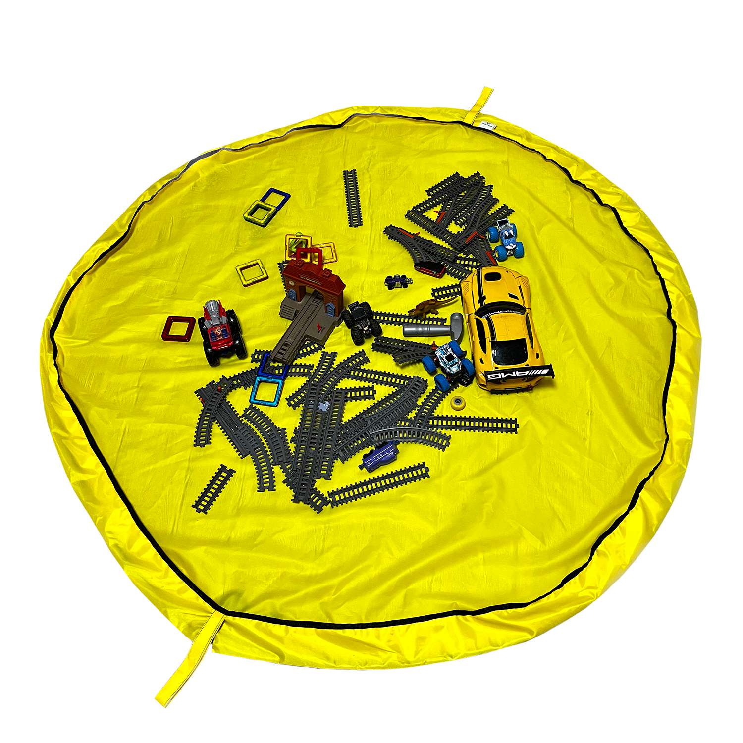 Коврик-мешок Про Сон для игрушек желтый - фото 5