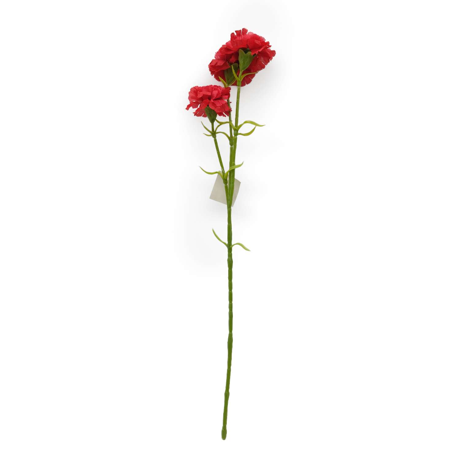 Цветок искусственный Astra Craft Гвоздика 60 см цвет красный - фото 2