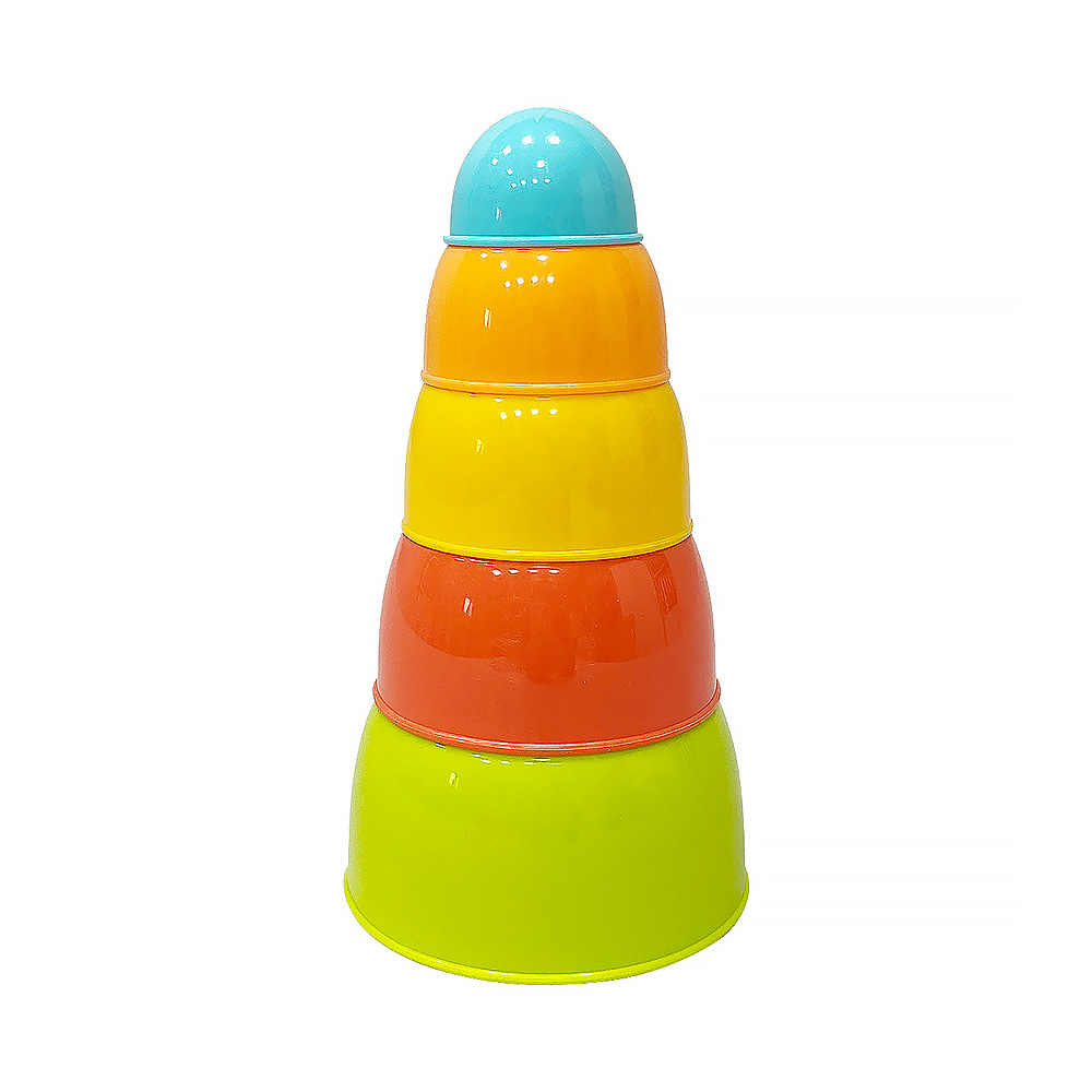 Развивающий игровой набор EVERFLO Stacking Bowls HS0399574 - фото 1