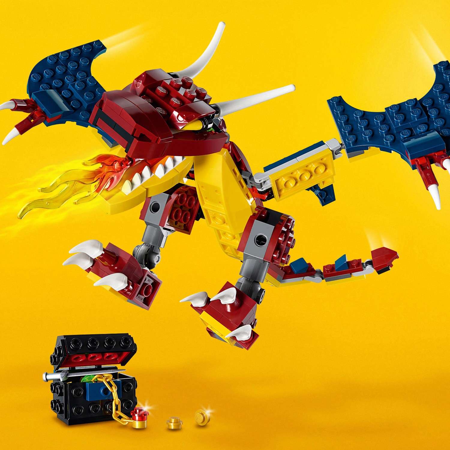 Конструктор LEGO Creator Огненный дракон 31102 - фото 14