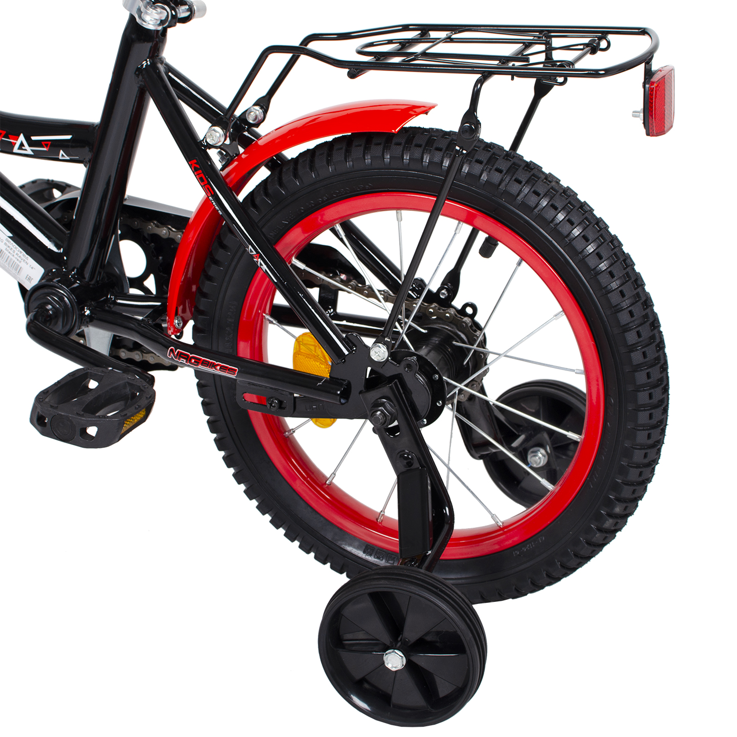 Велосипед NRG BIKES RAVОN 14 black-red - фото 18