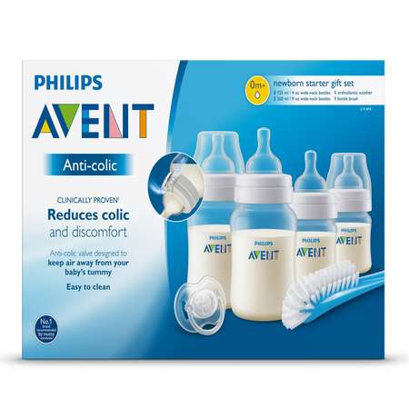 Набор бутылочек Philips Avent Anti-colic с 0 месяцев SCD806/00