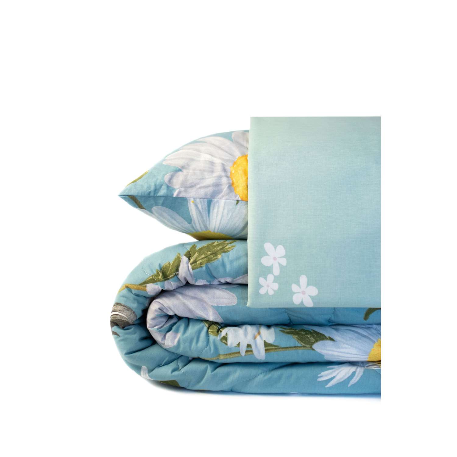 Комплект постельного белья SELENA Калипсо 1.5-спальный поплин - фото 6