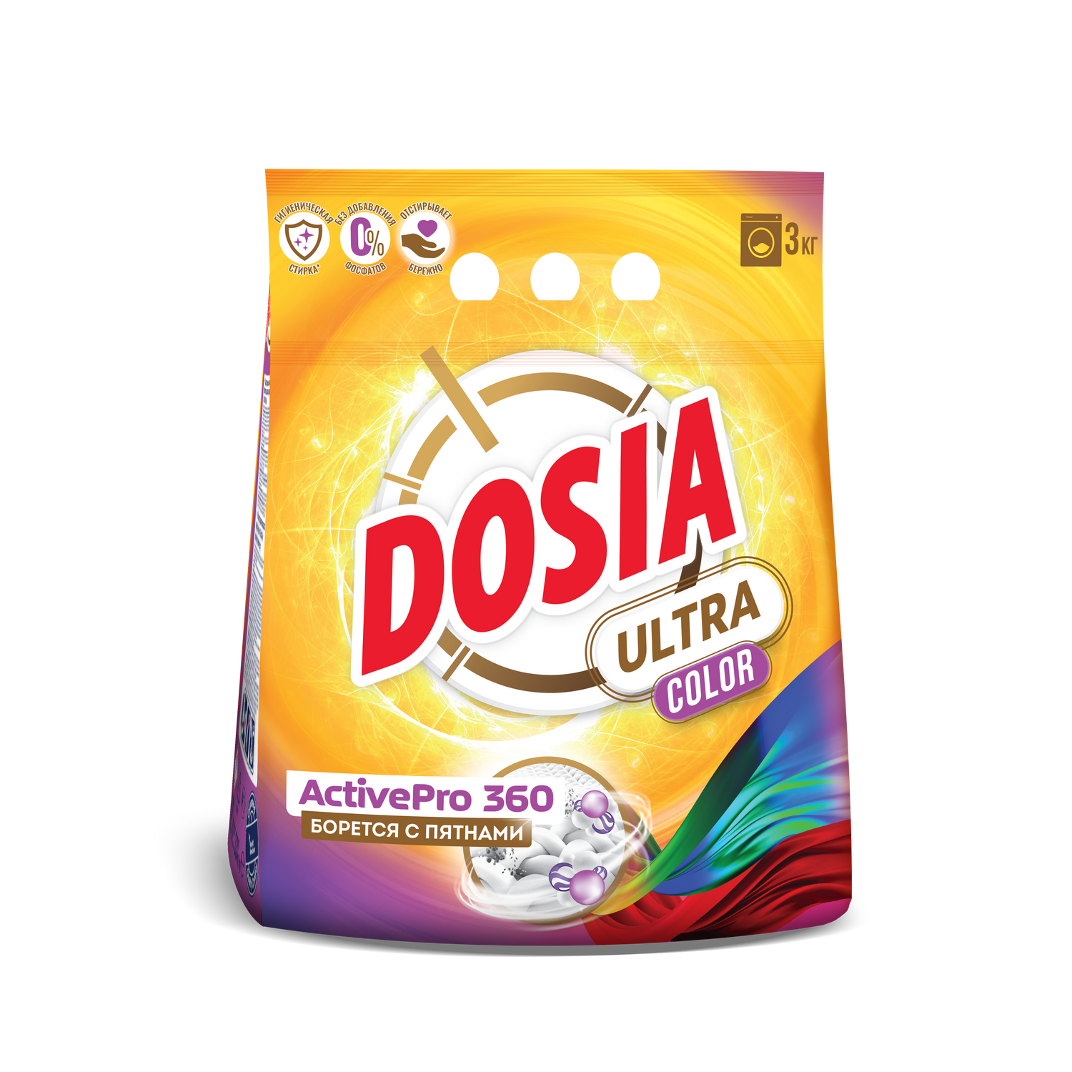 Стиральный порошок Dosia для цветных вещей ULTRA Color 3 кг - фото 1