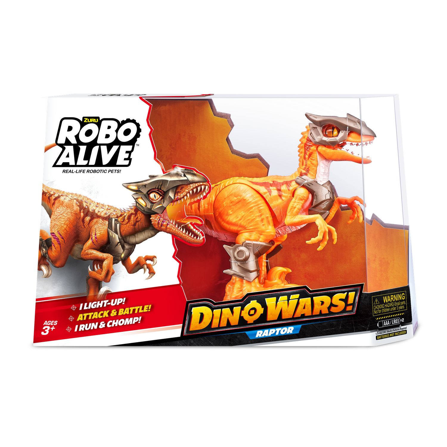 Игрушка ROBO ALIVE Zuru Raptor 7132 - фото 9