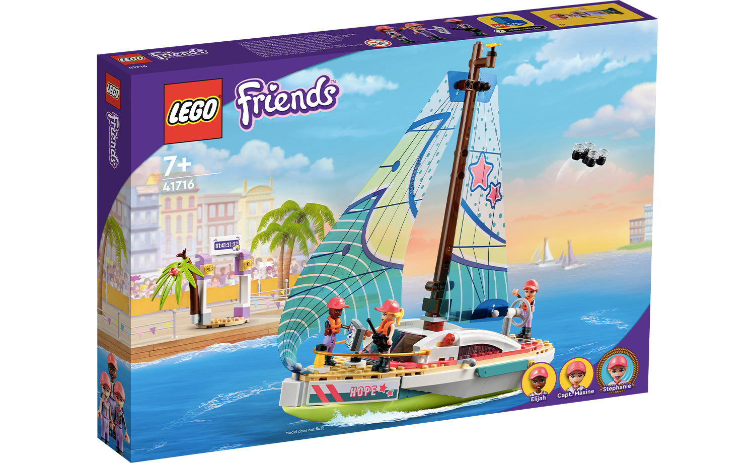 Конструктор LEGO «Friends Морское приключение Стефани» 304 детали 41716 - фото 9