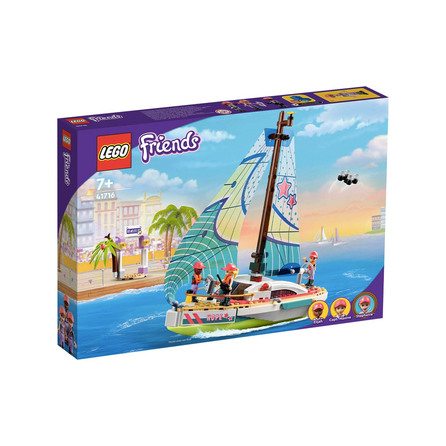 Конструктор LEGO «Friends Морское приключение Стефани» 304 детали 41716 - фото 9