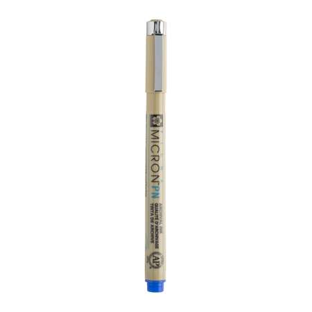 Ручка капиллярная Sakura Pigma Micron PN 0.4-0.5мм. цвет чернил: синий. в блистере