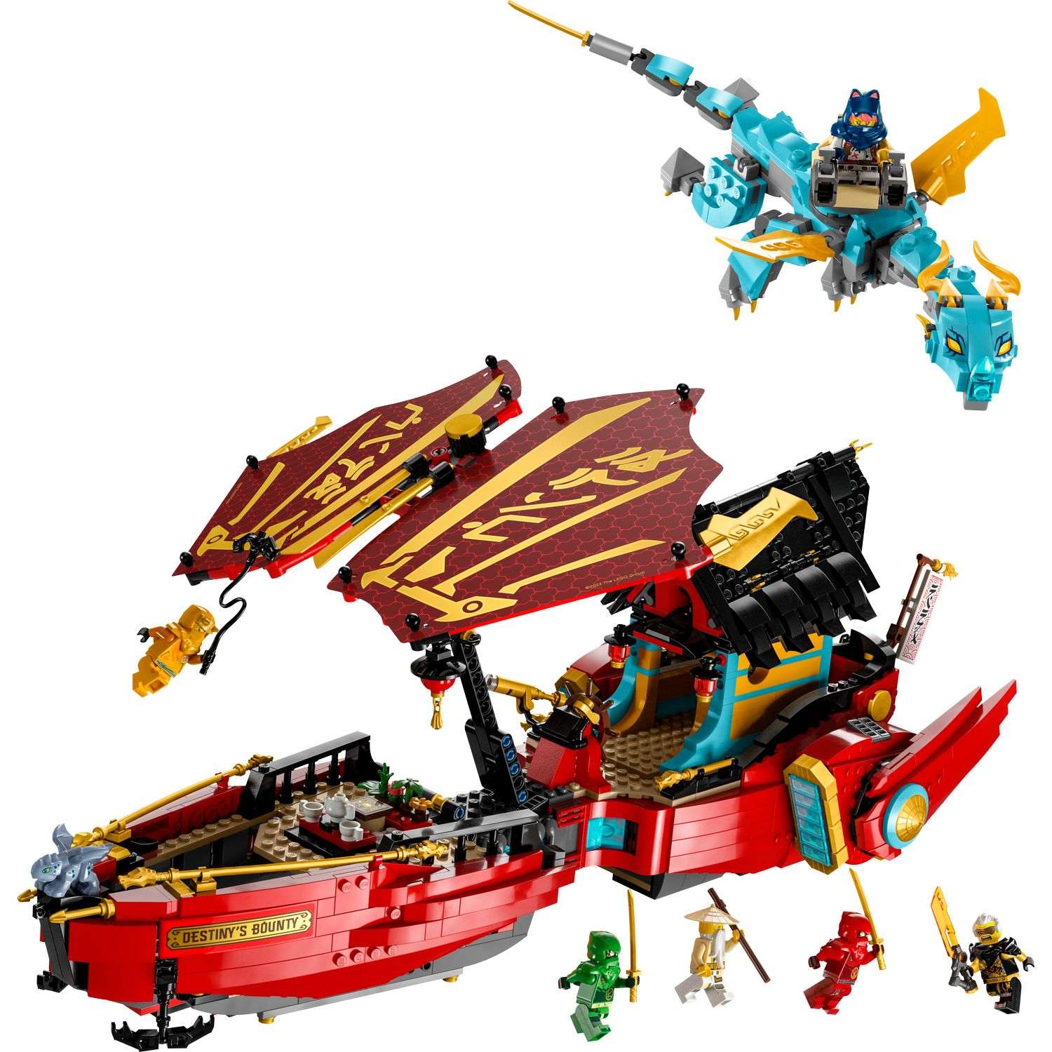 Конструктор LEGO Ninjago Destinys Bounty Race against time 71797 - фото 2