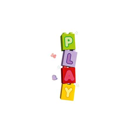 Конструктор LEGO DUPLO Алфавит Грузовик блочный