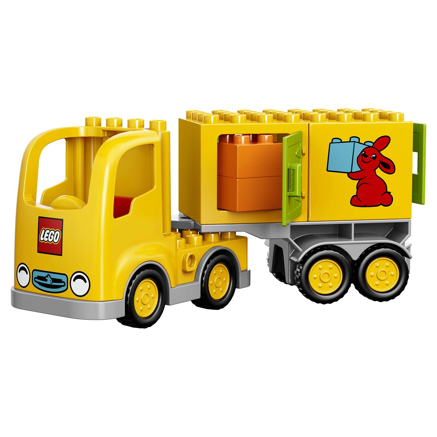 Конструктор LEGO DUPLO Town Желтый грузовик (10601) - фото 8