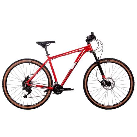Велосипед горный взрослый Stinger STINGER 29 GRAPHITE COMP красный алюминий размер 22