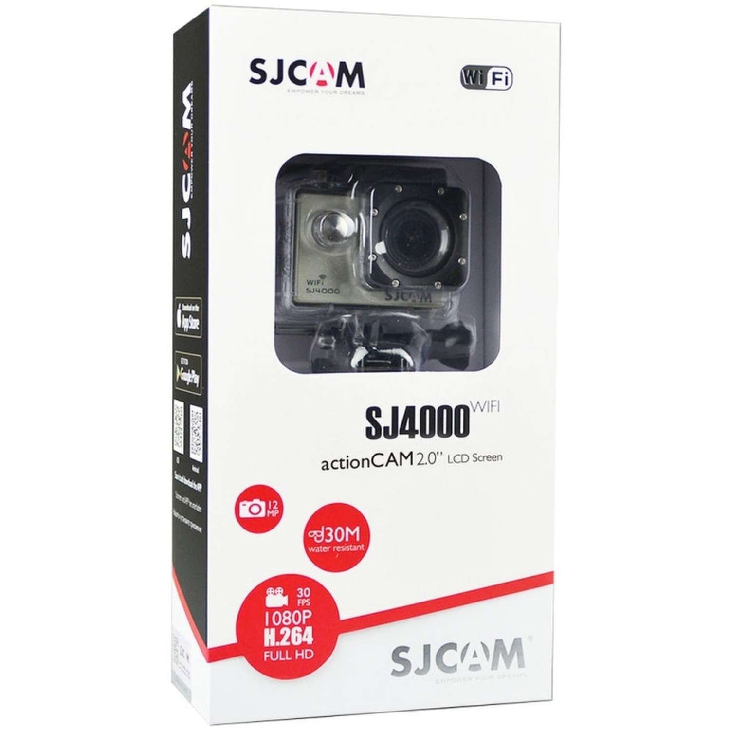 Экшн камера SJCam SJ4000 WiFi черная Ultra HD 4K - фото 7