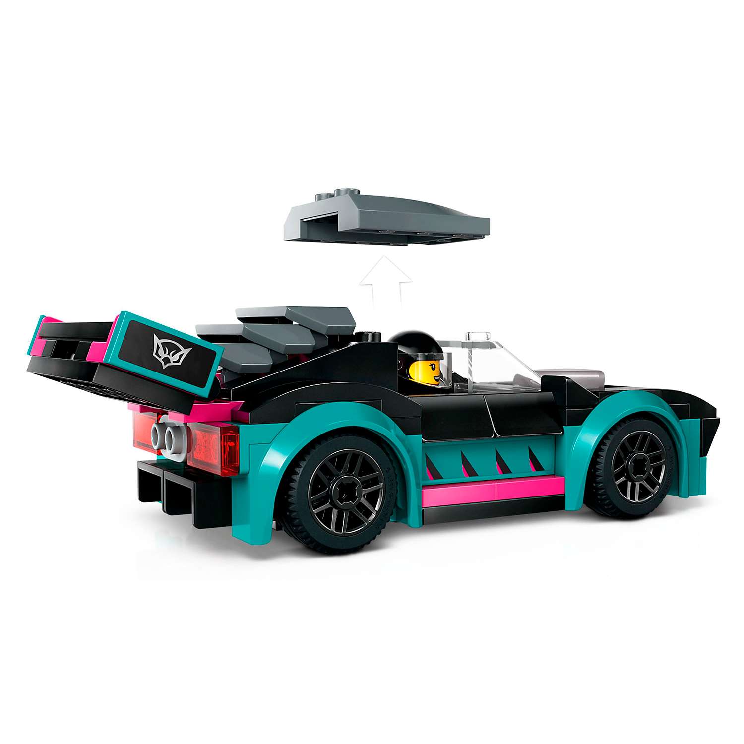 Конструктор детский LEGO City Гоночный автомобиль и автовоз 60406 - фото 5
