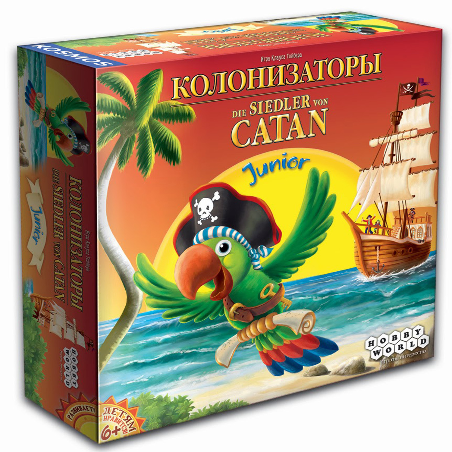 Игра Hobby World Колонизаторы Junior купить по цене 1239 ₽ в  интернет-магазине Детский мир