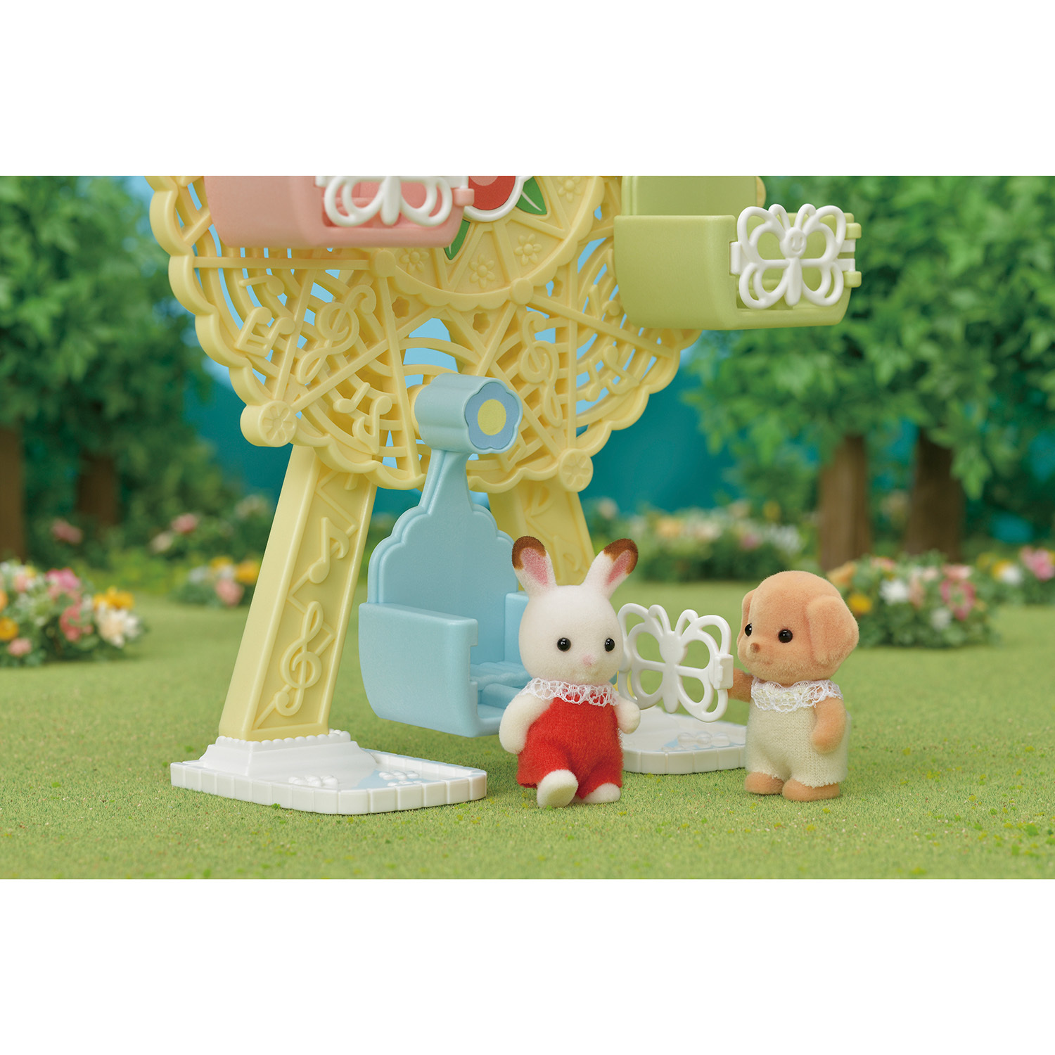 Набор Sylvanian Families Игровая площадка Колесо обозрения 5333 - фото 10