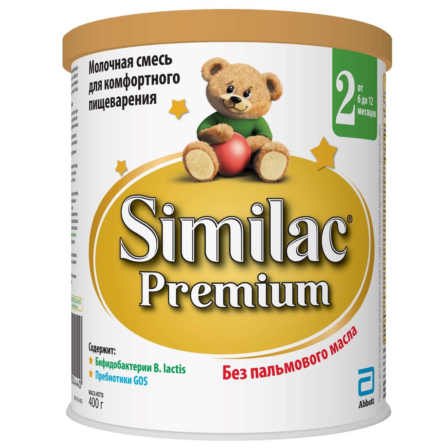 Смесь Similac Premium 2 400г с 6 до 12 месяцев - фото 1