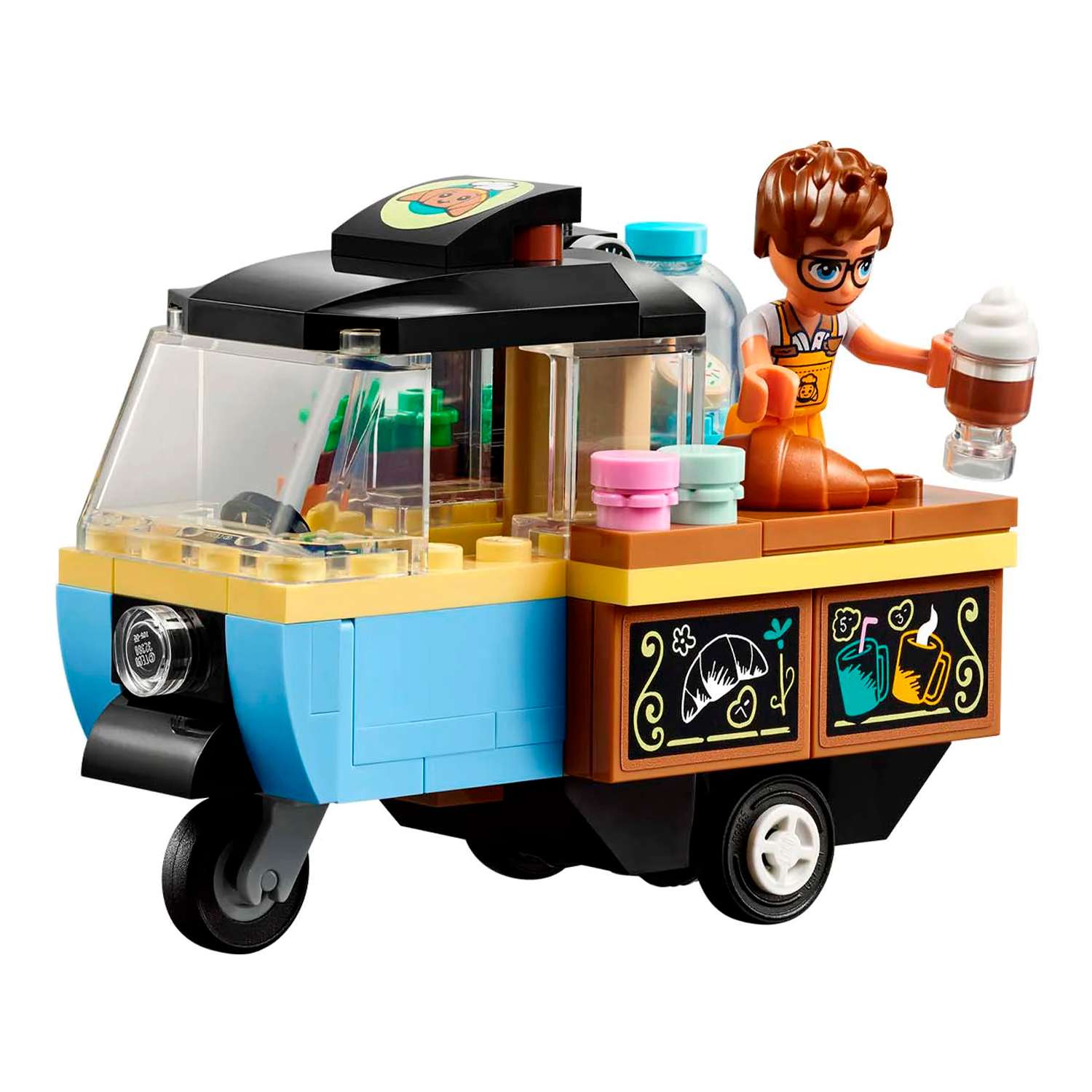 Конструктор детский LEGO Friends Мобильная тележка-пекарня 42606 - фото 9